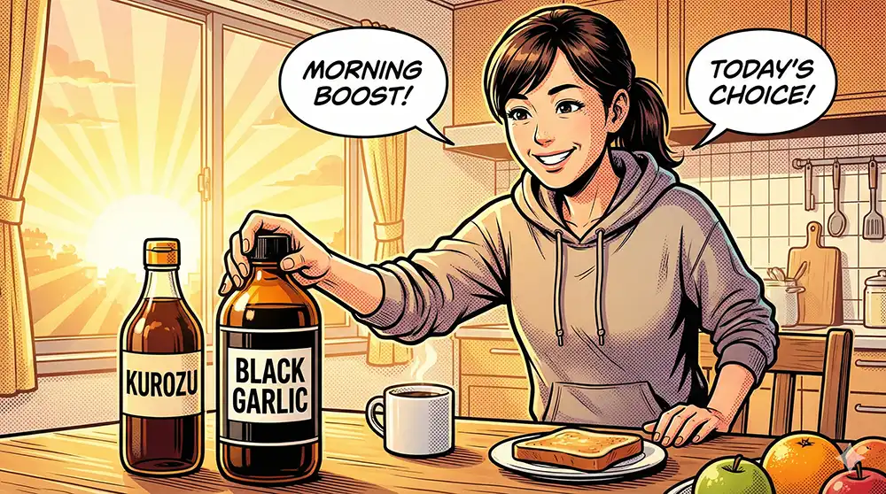 えがおの黒酢黒ニンニク