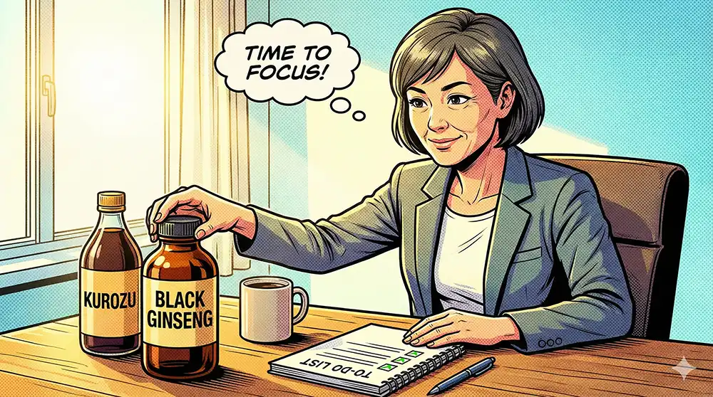 えがおの黒酢高麗人参